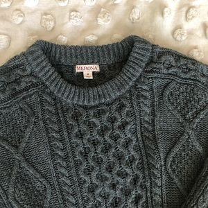 Gray Fisherman’s Sweater